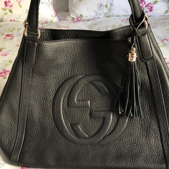 gucci genuine leather